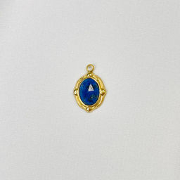 Подвеска с камнем Лазурит (1 шт) - Радуга самоцветов фото 2