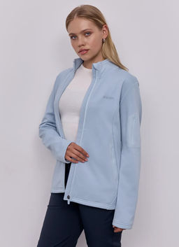 T3415-5 Толстовка женская флисовая на молнии