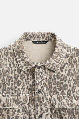 LEOPAR DESENLI GOMLEK - Zara фото 4