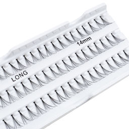 TF Пучки ресниц Individual lashes М204 14мм Long черный