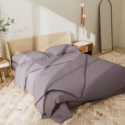 Постельное бельё Этель Дуэт Grey sky 143х215-2шт, 215х240, 50х70+3-2 шт, мако-сатин, 114г/м2  фото 12