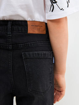 20140440002, Брюки джинсовые детские для мальчиков Deimos черный