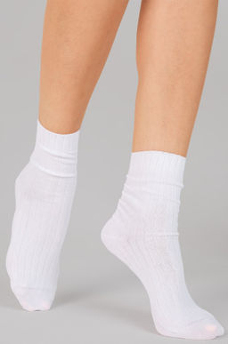 Женские носки в рубчик Красная ветка