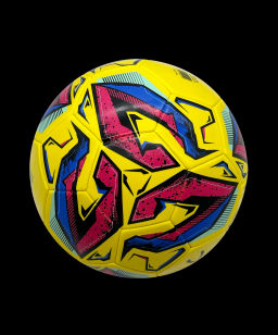 Мяч футбольный JOGEL Intro №5, желтый  фото 2