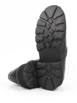 06-DLG06-1 BLACK Туфли женские (натуральная кожа)