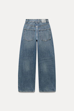 TRF MID-WAIST BAGGY JEANS - Zara фото 8