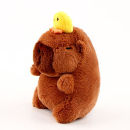 Мягкая игрушка Капибара с уточкой, 13 см - Simaland фото 5