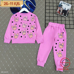 Костюм для девочки с рисунком