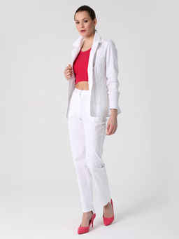 25240 Брюки белый - Dizzyway фото 2