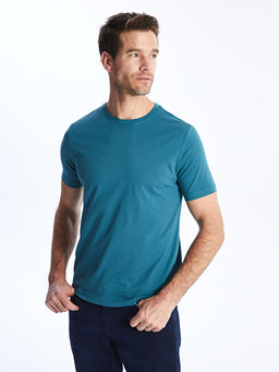 Bisiklet Yaka Penye Erkek Ti??rt