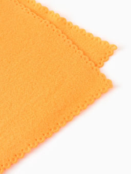 Плед "Экономь и Я" Оранжевый 150*130 см, пл.160 г/м2, 100% п/э