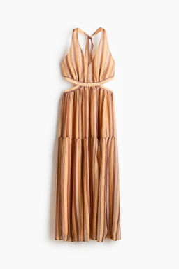 Vestido cut-out con escote halter