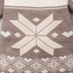 Комбинезон вязаный Крошка Я Снежинка рост 74-80 см фото 5