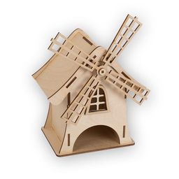 Заготовка для декорирования Mr. Carving ВД-496 Чайный домик Мельница фанера 11 х 15 х 19 см