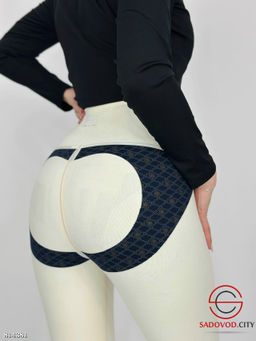 Лосины рубчик с корсетом - Bruno фото 3