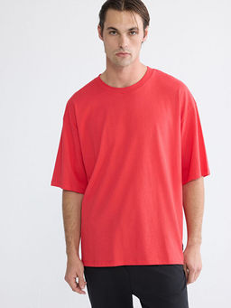 Bisiklet Yaka Erkek Spor Ti??rt