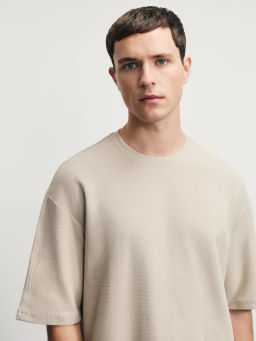 Футболка relax fit из 100% хлопка / Zarina  фото 6