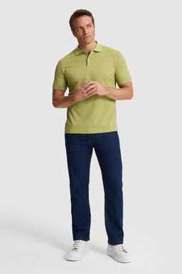 Erkek Ye_il Regular Fit Polo Yaka Basic Ti__rt - U.s. polo assn фото 4