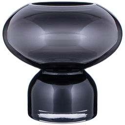 ВАЗА DARTE GREY 15*15*13.5 CM
