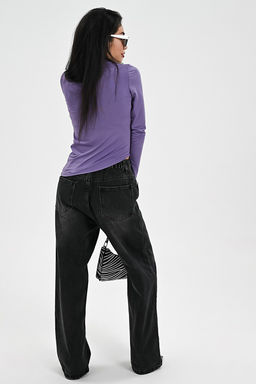 Лонгслив с драпировкой