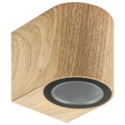 UUL-P51A 6W/GU10 IP65 PINE Светильник уличный, под лампу GU10. Архитектурный накладной. Цвет корпуса сосна. TM Uniel