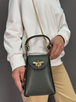 Сумка женская из телячьей кожи