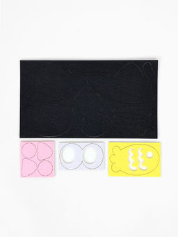 Вышивка по фетру "Котик"