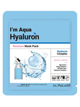Dr.MeLoSo Тканевая маска для лица увлажняющая / Im Aqua Hyaluron Moisture Mask, 25 мл