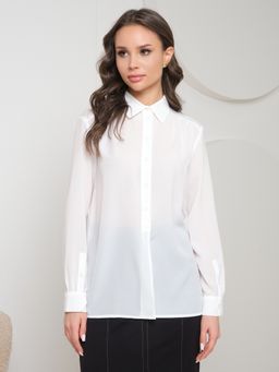 Блуза из креп-шифона - Priz фото 3