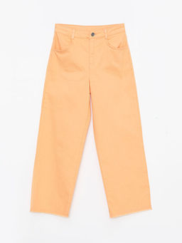 Basic Geni? Pa?a Gabardin K?z ?ocuk Pantolon