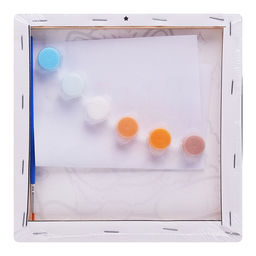 Картина по номерам "Кот с печеньем" 20х20см