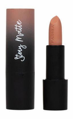 Parisa Помада матовая Stay Matte L-08 тон 01 Нежный нюд