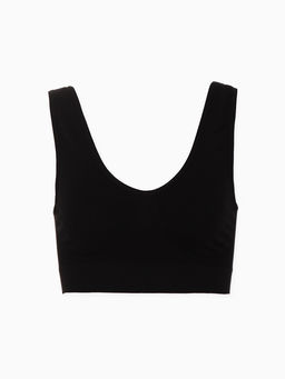 Топы бесшовные MINAKU, набор 3 шт., размер 52, цвет белый, чёрный, бежевый