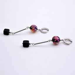 Серьги из муранского стекла DELIGHT LS3136 - Vloes фото 5
