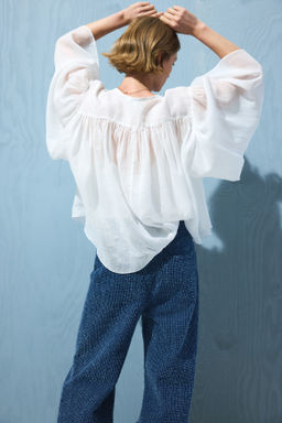 Boucl? Bootcut High Waist Jeans - H&m фото 5