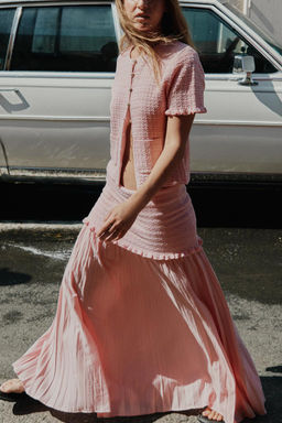 COMBINED KNIT SKIRT - Zara фото 23