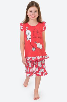 Хлопковая пижама для девочки Bonito  фото 2