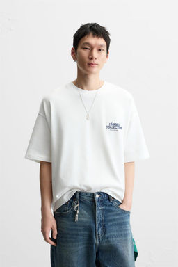 CONTRAST PRINT T-SHIRT - Zara фото 2