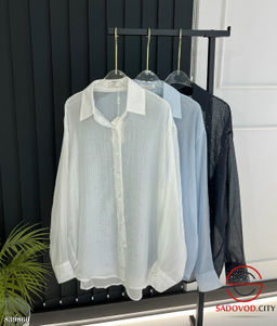 Рубашка женская со стразами - Bruno фото 5