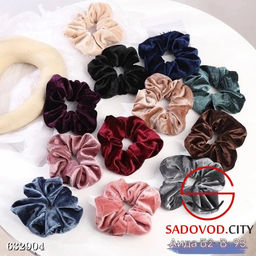 Бархатные резинки, 3 шт