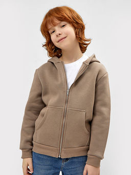 Жакет для мальчиков в коричневом цвете - Mark formelle фото 2