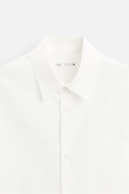 STRIPED SHIRT WITH POCKET - Zara фото 18