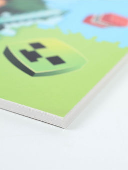 Альбом для рисования на гребне А4, 48 листов "Весёлые пиксели"