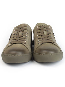 03-P255-4A GREEN Кроссовки мужские (натуральная замша) - Фабричный китай фото 5