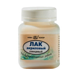 Аква-колор Лак акриловый 80 мл К4816 глянцевый