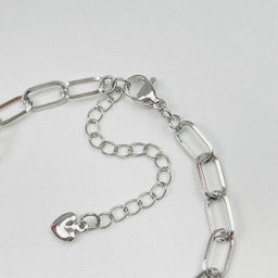 Браслет на цепочке с Жемчугом - Радуга самоцветов фото 4