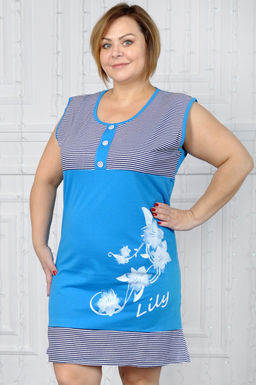 Арт. 9051 Туника женская 48-60 (7 шт) Цвет:ассорти - Калинка фото 2