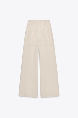 RUSTIC STRAIGHT-LEG TROUSERS - Zara фото 4