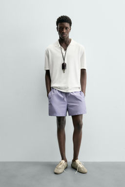 POLO PUNTO REGULAR FIT / Blanco