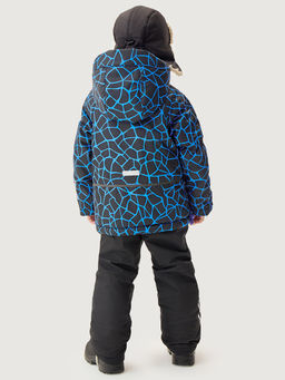 Костюм 7з2725 электрик/черный